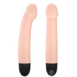 Вібратор для точки G Dorcel Real 2.0 22 см тілесний - мініатюра 3