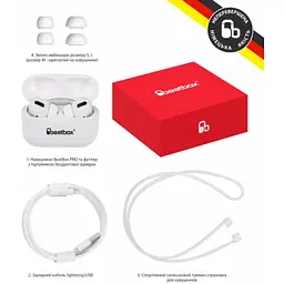 Навушники BeatBox PODS PRO 1 Wireless Charging White (bbppro1wcw) - мініатюра 2
