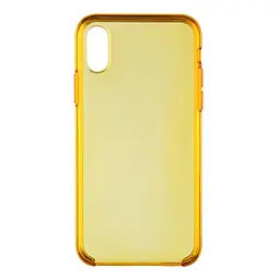 Чехол Original Clear Case для Apple iPhone XS Max Yellow (ARM54941)