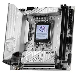Материнська плата MSI MPG B860I EDGE TI WIFI (MPG B860I EDGE TI WIFI) (Socket 1851, Intel B860, Mini-ITX) - мініатюра 2