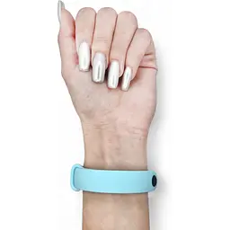 Силіконовий ремінець BeCover для Xiaomi Mi Smart Band 9 Turquoise (711971) - мініатюра 5