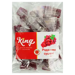 Мармелад родзинка King сушена 500 г