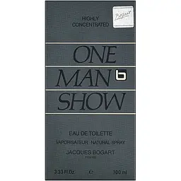 Набір для чоловіків Jacques Bogart One Man Show: Туалетна вода, 100мл + Бальзам після гоління, 3 мл (36305) - мініатюра 2