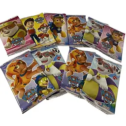 Дитячі картки G-Toys Щенячий патруль колекційні 10 пакетиків 100 шт. (2351905043) - мініатюра 2