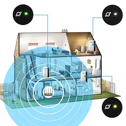 Підсилювач WiFi сигналу 2,4G до 300 Мбіт/с бездротовий Вайфай репітер роутер в розетку UKC - мініатюра 3