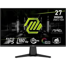 Монітор 27" MSI MAG 275QF QHD IPS 180Hz (MAG 275QF)