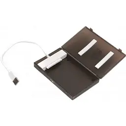 Кишеня зовнішня AgeStar SUBCP1 2.5" USB 2.0 black - мініатюра 2
