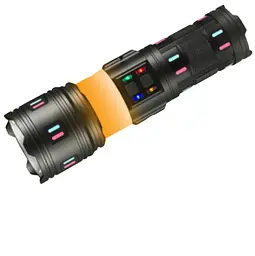 Ліхтар Night Vision Fluorescence AK178-1 з білим лазерним LED PM60-TG, 4 акумулятори 18650, Power Bank, ЗУ Type-C, зум, 5 фільтрів, XPRO (47155-178-1_1256) - мініатюра 3