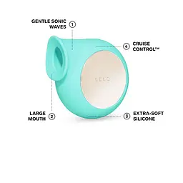 Звуковий стимулятор LELO Sila Cruise Aqua (SO8091) [108568] - мініатюра 2
