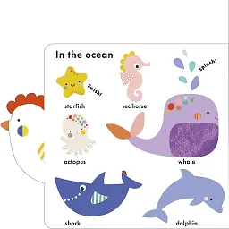 Baby Touch: Animals Tab Book - мініатюра 4