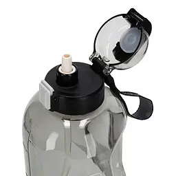 Пляшка для води спортивна 4FIZJO 2000 мл Grey (P-5905973403825) - мініатюра 4