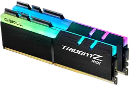 Оперативна пам'ять G.Skill 32GB (2x16GB) DDR4 3600MHz Trident Z RGB Black (F4-3600C18D-32GTZR) Б/В