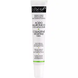Сироватка для обличчя Low Up Serum Collagen антивікова з гіалуроновою кислотою та колагеном 20 мл