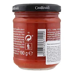 Соус Casa Rinaldi Arrabbiata томатний пікантний 190 г (496982) - мініатюра 3