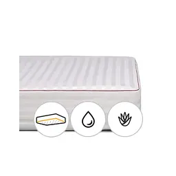 Наматрацник MirSon антиалергенний DeLuxe Eco Aloe Vera 231 150x200 см (2200000378132)