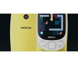 Телефон кнопковий Nokia 3210 2024 підтримка 4G Dual SIM gold (6438409095480) - мініатюра 3