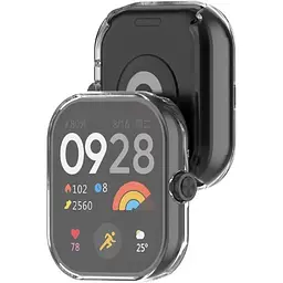 Чохол-накладка DK для Xiaomi Redmi Watch 4 Silicone Face Case (clear) - мініатюра 2