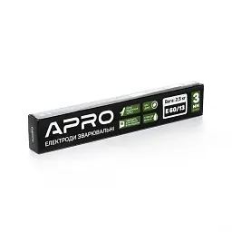 Електроди зварювальні Apro Е 60/13 AC/DC 2.5 кг 3 мм 30412 - мініатюра 5