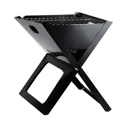 Мангал складаний TS Kitchen переносний з хромованою решіткою HP451M - мініатюра 8