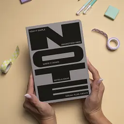 Блокнот в крапку «Notes & Ideas» сірий - мініатюра 4
