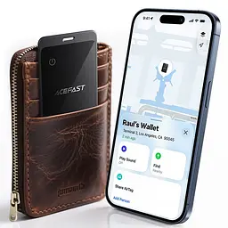Трекер Acefast S3 Metal Card 100 mAh (2ps) Gray - мініатюра 7