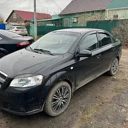 Дефлектори вікон вітровики Chevrolet Aveo Т250 седан 2006-2011 Anv Air - мініатюра 5
