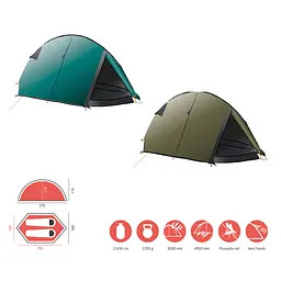 Намет двомісний Grand Canyon Cardova 1 Capulet Olive (330025) - мініатюра 12