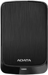 Зовнішній жорсткий диск Adata 2.5'' USB 3.2 Gen. 1 HV320 1TB Slim Black (AHV320-1TU31-CBK) - мініатюра 1