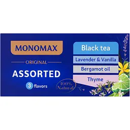 Чай чорний Monomax Асорті 3 види 42 г (21х2 г) (947956) - мініатюра 7