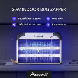 Електрична пастка для комах Aspectek 20 Вт для приміщень - мініатюра 3