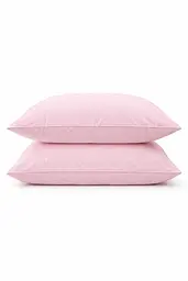 Наволочка Ecotton 50х70 см фланель із бавовни Pink Рожевий (24393)