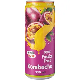 Комбуча Ever Aid Passion Fruit 100% 0.33 л