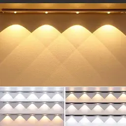 Сенсорний світильник LED з датчиком руху MZ-L1602 (40*10*400mm) White - мініатюра 2