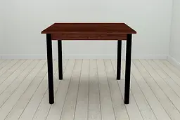 Стіл кухонний Ferrum-decor Агата 75x80x80 Чорний ДСП Венге 16мм (FRD-105599) - мініатюра 3