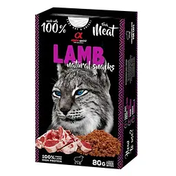 Ласощі для котів Alpha Spirit Lamb Natural Snacks Cat з ягнятком 80 г ALPHG110000245