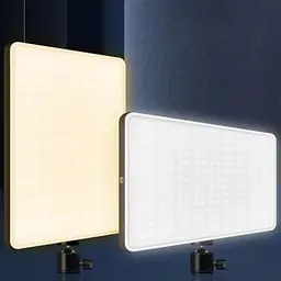 Відео світло Кільцева лампа для візажиста блогера фотографа LED світильник зі штативом 2,1м для фото та відеозйомки 2700К-6500К 23x16см від USB UKC PL-26 - мініатюра 6