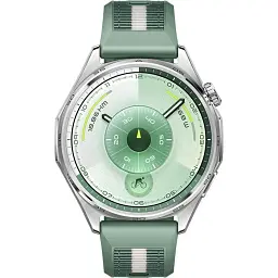Смарт-годинник Smart Watch Huawei GT 6 46mm (55020FTV) Green (Woven Strap) UA - мініатюра 3