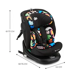 Автокрісло Kinderkraft i-Grow i-Size Happy Shapes (KCIGRO00HAP0000) - мініатюра 7