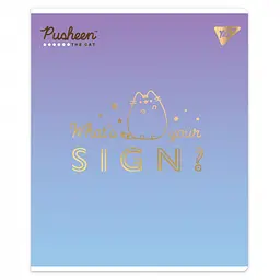 Набір зошитів для записів А5 Yes Goldstar Pusheen 24 аркуша в клітку 10 шт. (767538) - мініатюра 4