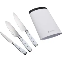 Набір ножів Bergner Naturally з підставкою, 4 предмети (BG-41051-WH) - мініатюра 5
