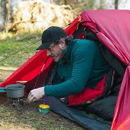 Килимок надувний Highlander Nap-Pak Inflatable Sleeping Mat PrimaLoft 5 cm Olive (AIR072-OG) - мініатюра 9