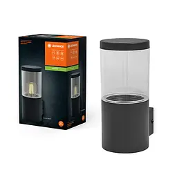 LEDVANCE Cвітильник E27 фасадний IP44 ENDURA CLASSIC EBRO WALL чорний - мініатюра 3