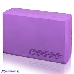 Блок для йоги EasyFit EVA Фіолетовий (EF-1818-V) - мініатюра 12