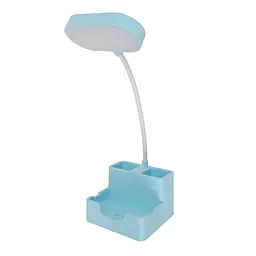 Настольная лампа Brille LED с USB 5W blue (SL-125)