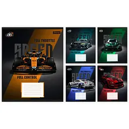 Зошит учнівський 1В Nitro speed упаковка 10 шт./48 кл. (769000)