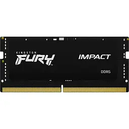 Модуль пам'яті Kingston Fury DDR5 32GB (2x16) Kingston Impact SODIMM 6000MHz FURY XMP (KF560S38IBK2-32) - мініатюра 3