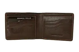 Шкіряний гаманець GRANDE PELLE 11.5х9х1 см acs0029313 - мініатюра 2