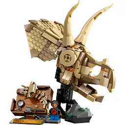 Конструктор LEGO Jurassic World Скам'янілості динозаврів: череп трицератопса 468 деталей (76969) - мініатюра 2