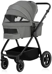 Універсальна коляска 3 в 1 Lionelo Meril Grey Stone (LO-MERIL 3IN1 GREY STONE) - мініатюра 6
