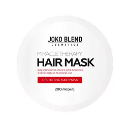 Відновлююча маска Joko Blend для пошкодженого волосся Miracle Therapy 200 мл 4823099501816